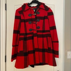Red Michael Kora coat